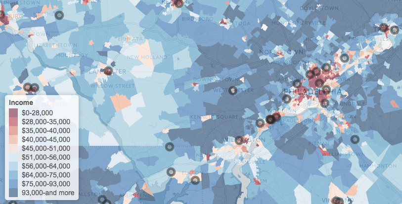 Mapping police killings - poverty